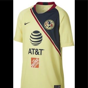 Nike Club America 2018 Soccer Jersey Authentic